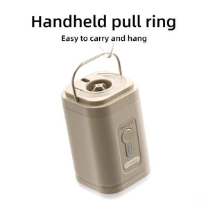 Pompe de gonflage sans fil / mini compresseur avec éclairage LED "PACOONE - Mini Outdoor Air Pump" - Planète Rando
