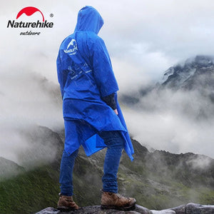 Poncho de randonnée 3 en 1, imperméable, multifonction "Naturehike - NH17D002M" - Planète Rando