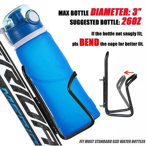 Porte - bidon / support pour bouteille d'eau de vélo en alliage d'aluminium "Newboler - QX186" - Planète Rando