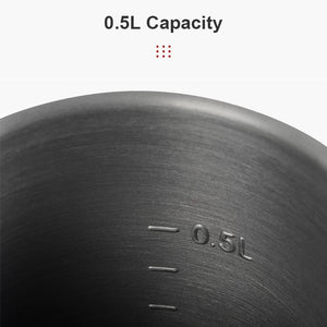 Pot brûleur / système de cuisson avec réchaud ultraléger pour le campang et bivouac "BRS 61" - Planète Rando