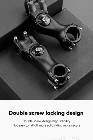 Potence vélo réglable ±60° en aluminium 25,4/31,8 mm "Probike - 6061" - Planète Rando