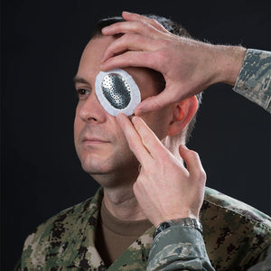 Protection oculaire en alliage d'aluminium "Rhino Rescue - Eye Shield" - Planète Rando