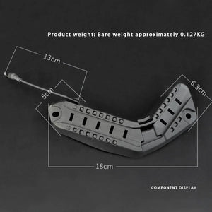 Rail de guidage latéral pour casque ARC & F1 "BOOIU - Tactical FAST" - Planète Rando