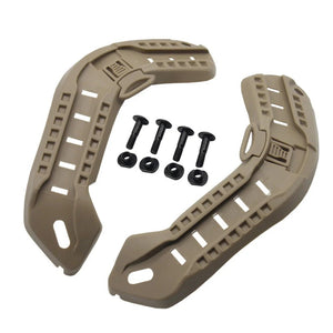 Rail de guidage latéral pour casque tactique, rail de montage ARC "VULPO - MICH2000" - Planète Rando