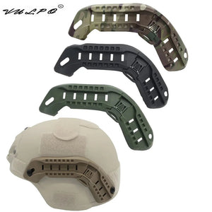 Rail de guidage latéral pour casque tactique, rail de montage ARC "VULPO - MICH2000" - Planète Rando