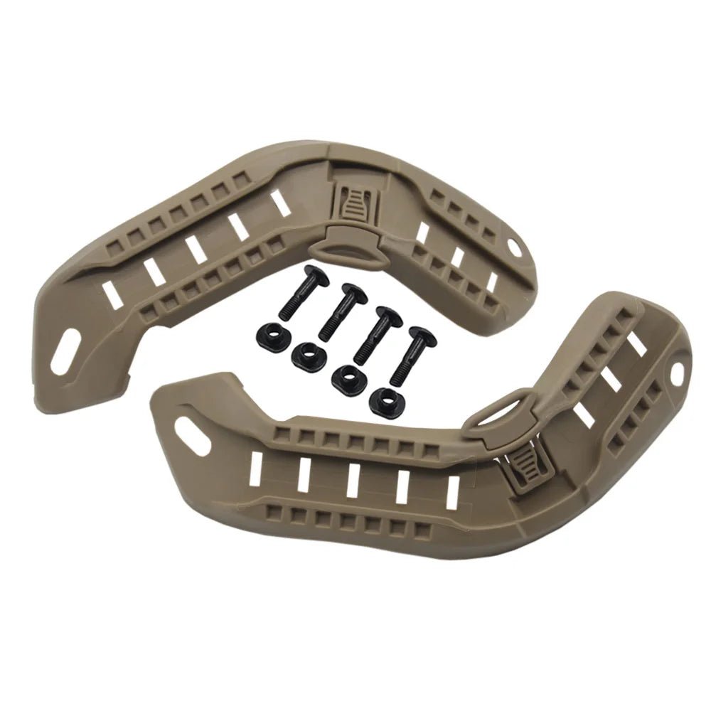 Rail de guidage latéral pour casque tactique, rail de montage ARC "VULPO - MICH2000" - Planète Rando