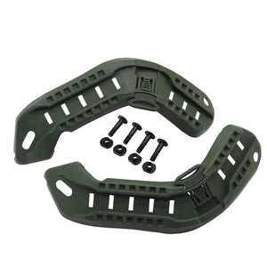 Rail de guidage latéral pour casque tactique, rail de montage ARC "VULPO - MICH2000" - Planète Rando