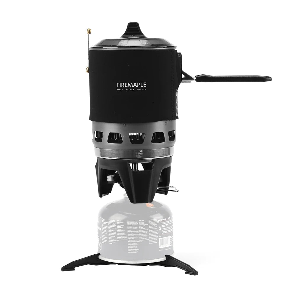 Réchaud 0,8L à gaz de camping 2200W avec allumage piézoélectrique 600g "Fire - Maple - FMS - X3" - Planète Rando