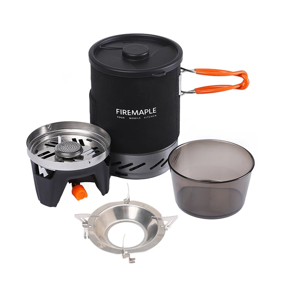 Réchaud de camping / brûleur à gaz système de cuisson ultra efficace 550g "Fire Maple - Fixed Star 1" - Planète Rando