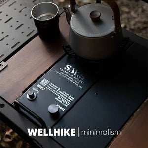 Réchaud de camping multifonctionnel pour table IGT à trois brûleurs 7500W "WELLHIKE - SWS IGNITE07" - Planète Rando