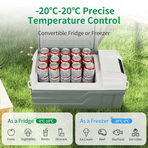 Réfrigérateur portable pour voiture, mini - réfrigérateur - congélateur 12 V CC, 100 - 240 V CA " Alpicool - NL15 15L" - Planète Rando