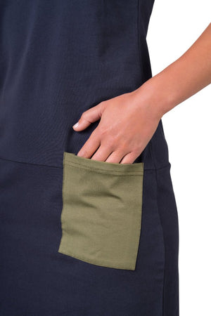 Robe de randonnée / ville en coton bioligque pour femme "Rafiki − ROSARIO" - Planète Rando