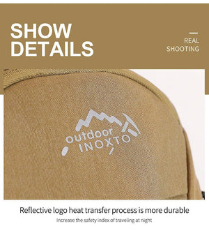 Sac à dos de randonnée / trekking unisexe avec housse de pluie 35L "Outdoor Inoxto - 8107" - Planète Rando