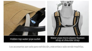 Sac à dos de randonnée / trekking unisexe avec housse de pluie 35L "Outdoor Inoxto - 8107" - Planète Rando