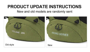 Sac à dos de randonnée / trekking unisexe avec housse de pluie 35L "Outdoor Inoxto - 8107" - Planète Rando