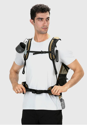 Sac à dos de randonnée / trekking unisexe avec housse de pluie 35L "Outdoor Inoxto - 8107" - Planète Rando