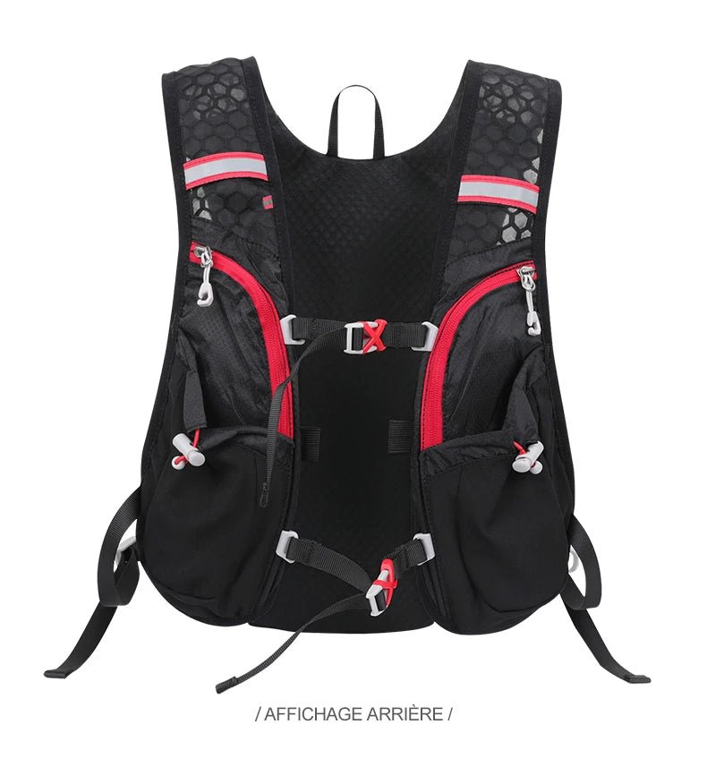 Sac à dos d'hydratation ultraléger 5L pour ados / adultes running & trail "Outdoor Inoxto - Topspeed" - Planète Rando