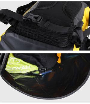 Sac à dos étanche à fermeture par enroulement en PVC 1000D IPX8 "NOOYAH - WPG001" - Planète Rando