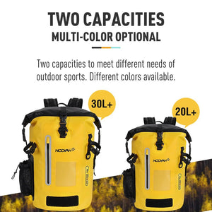 Sac à dos étanche à fermeture par enroulement en PVC 1000D IPX8 "NOOYAH - WPG001" - Planète Rando