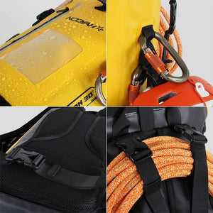 Sac à dos étanche à fermeture par enroulement en PVC 1000D IPX8 "NOOYAH - WPG001" - Planète Rando