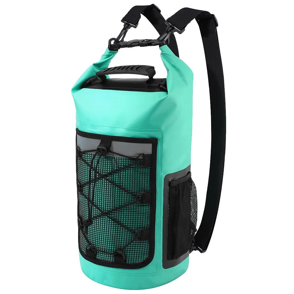 Sac à dos étanche / drybag en PVC 500D pour sports d'eau IP65 "Scione - Waterproof backpack" - Planète Rando