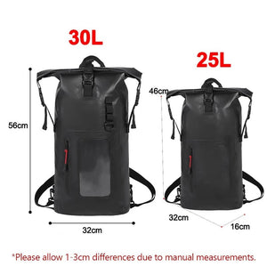 Sac à dos étanche en PVC pour la natation et le trekking en rivière "OceanSportz - Riveria 25L" - Planète Rando
