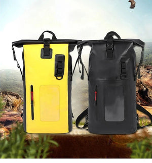 Sac à dos étanche en PVC pour la natation et le trekking en rivière "OceanSportz - Riveria 25L" - Planète Rando