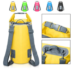 Sac à dos étanche en PVC pour le canoë, Kayak, Rafting "Leaftour - 21W007" - Planète Rando