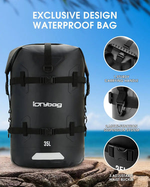 Sac à dos étanche / Idrybag IP68 pour les sports d'eau 35L / 55L "Idrybag - Waterproof bag" - Planète Rando