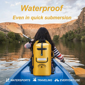 Sac à dos étanche IP - 68 pour les sports d'eau, kayak, canyoning "Idrybag - Bag KC2005" - Planète Rando