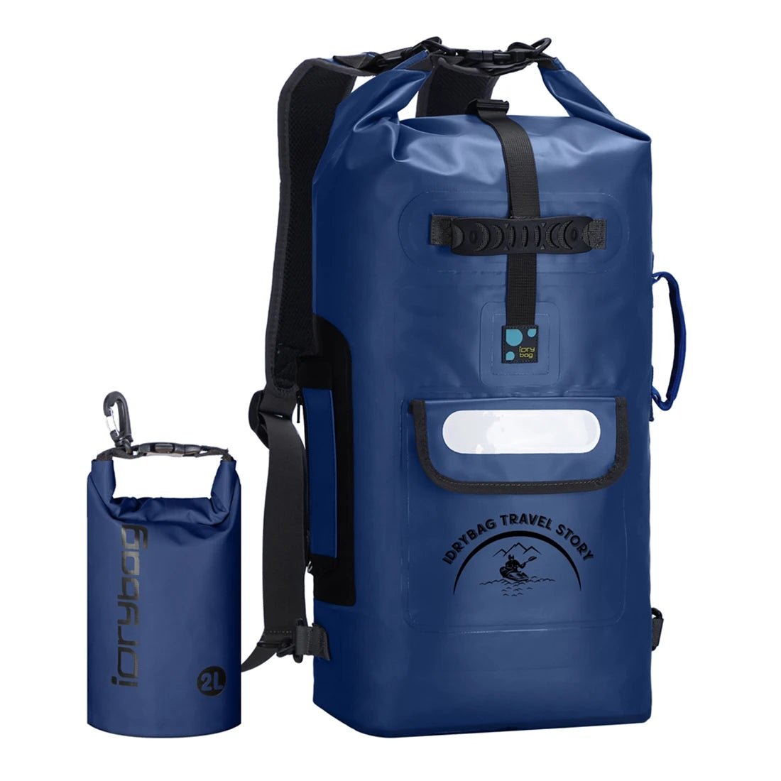 Sac à dos étanche IP - 68 pour les sports d'eau, kayak, canyoning "Idrybag - Bag KC2005" - Planète Rando