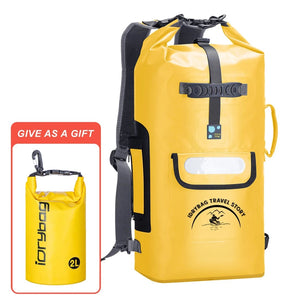 Sac à dos étanche IP - 68 pour les sports d'eau, kayak, canyoning "Idrybag - Bag KC2005" - Planète Rando