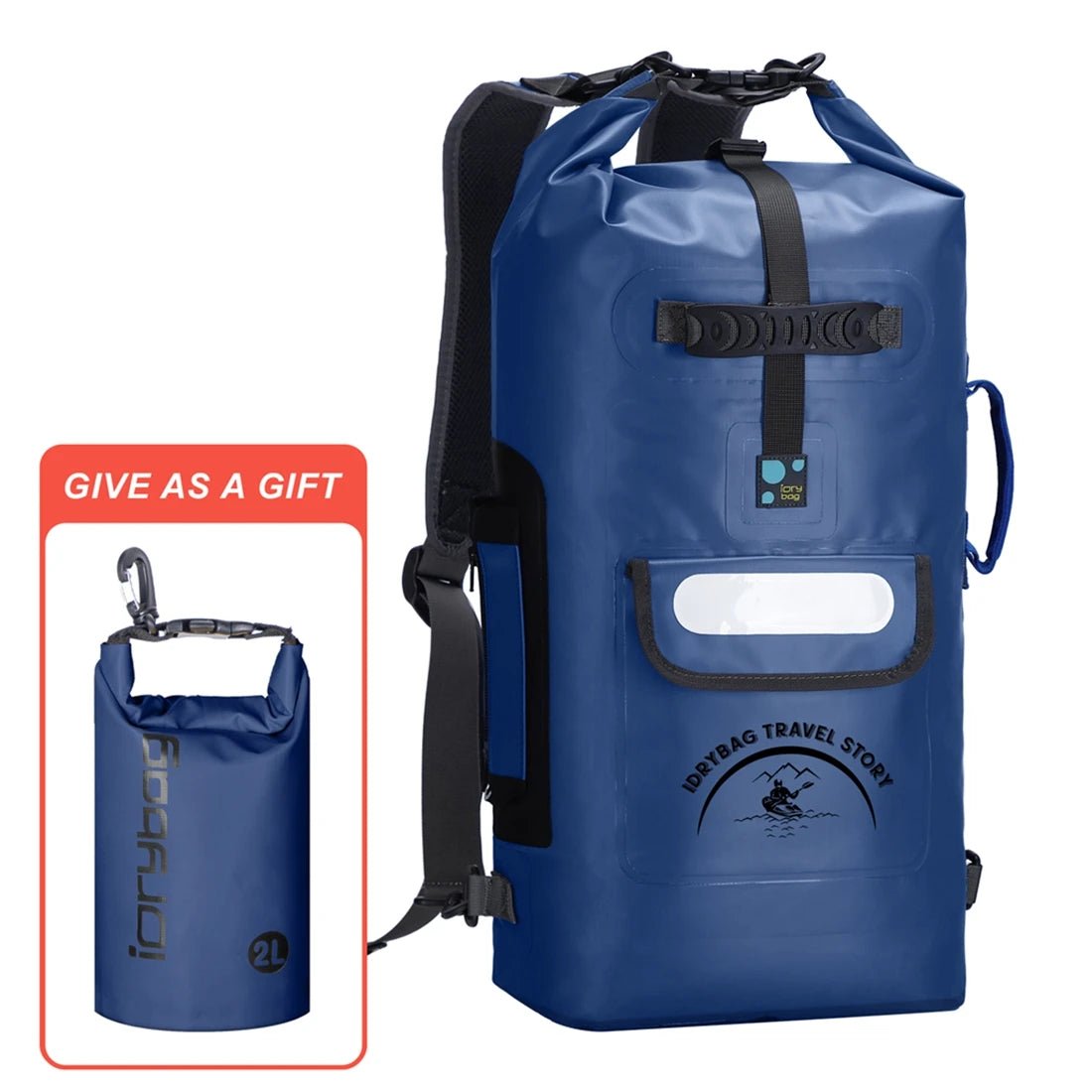 Sac à dos étanche IP - 68 pour les sports d'eau, kayak, canyoning "Idrybag - Bag KC2005" - Planète Rando