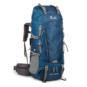Sac à dos grande randonnée avec housse de pluie 2kg "New Outlander - 75L" - Planète Rando