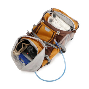 Sac à dos grande randonnée avec housse de pluie 2kg "New Outlander - 75L" - Planète Rando
