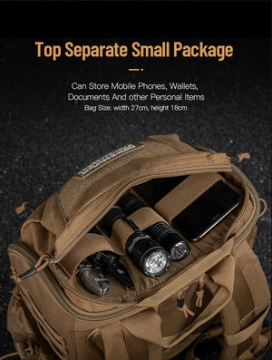 Sac à dos médical tactique Molle Assault Pack multifonctionnels "EXCELLENT ELITE SPANKER - BG112" - Planète Rando