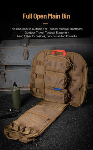 Sac à dos médical tactique Molle Assault Pack multifonctionnels "EXCELLENT ELITE SPANKER - BG112" - Planète Rando