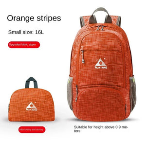 Sac à dos pliable pour le voyage & la marche à partir de 200g "PLAYKING – Folding bag" - Planète Rando