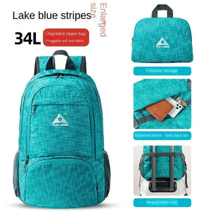 Sac à dos pliable pour le voyage & la marche à partir de 200g "PLAYKING – Folding bag" - Planète Rando