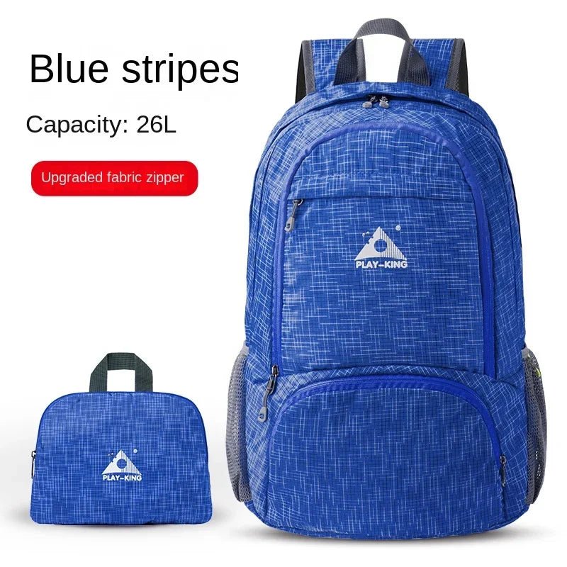 Sac à dos pliable pour le voyage & la marche à partir de 200g "PLAYKING – Folding bag" - Planète Rando