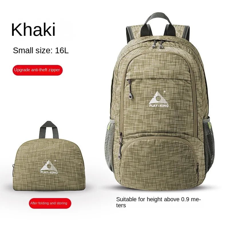 Sac à dos pliable pour le voyage & la marche à partir de 200g "PLAYKING – Folding bag" - Planète Rando