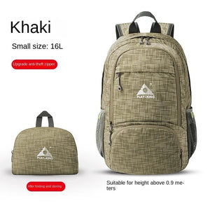 Sac à dos pliable pour le voyage & la marche à partir de 200g "PLAYKING – Folding bag" - Planète Rando