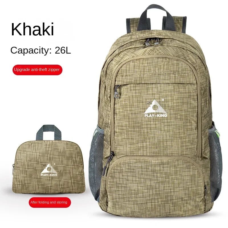 Sac à dos pliable pour le voyage & la marche à partir de 200g "PLAYKING – Folding bag" - Planète Rando