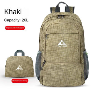 Sac à dos pliable pour le voyage & la marche à partir de 200g "PLAYKING – Folding bag" - Planète Rando
