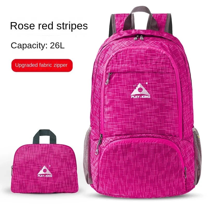 Sac à dos pliable pour le voyage & la marche à partir de 200g "PLAYKING – Folding bag" - Planète Rando