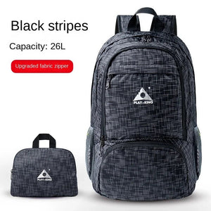 Sac à dos pliable pour le voyage & la marche à partir de 200g "PLAYKING – Folding bag" - Planète Rando