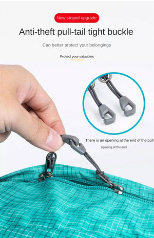 Sac à dos pliable pour le voyage & la marche à partir de 200g "PLAYKING – Folding bag" - Planète Rando