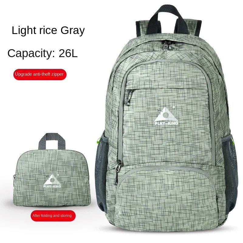 Sac à dos pliable pour le voyage & la marche à partir de 200g "PLAYKING – Folding bag" - Planète Rando