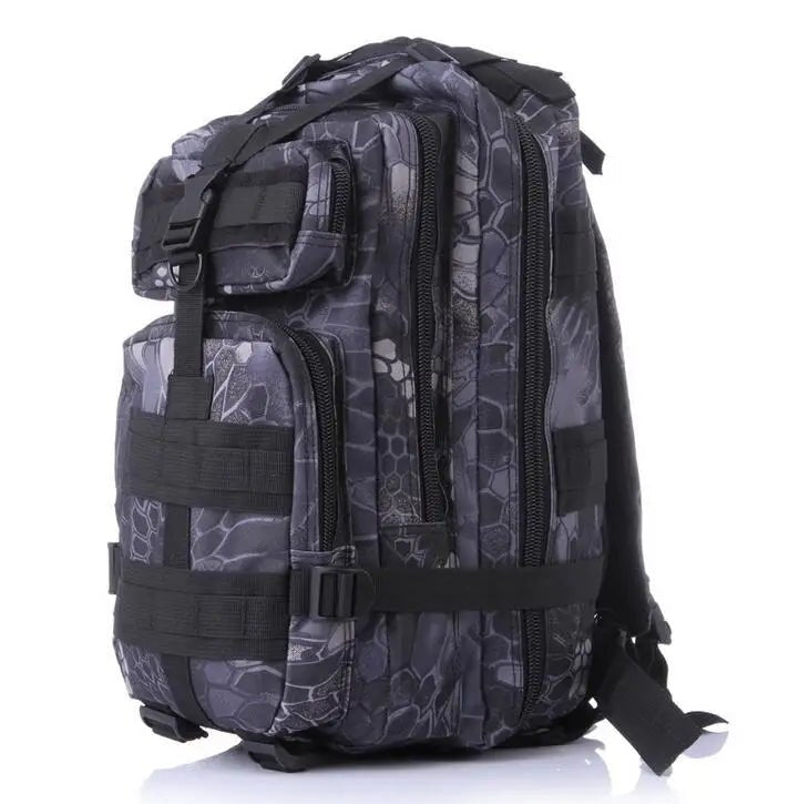 Sac à dos tactique d'expédition 20L - 25L en nylon 1000D pour le bushcraft et la survie "Greencity - 3P Tactical" - Planète Rando