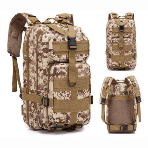 Sac à dos tactique d'expédition 20L - 25L en nylon 1000D pour le bushcraft et la survie "Greencity - 3P Tactical" - Planète Rando
